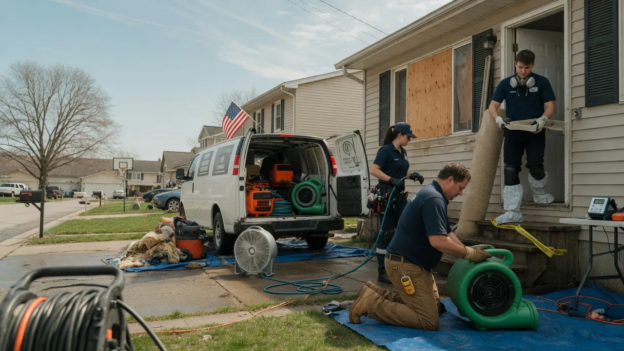 Water Damage Restoration in Wellsburg, IA near me